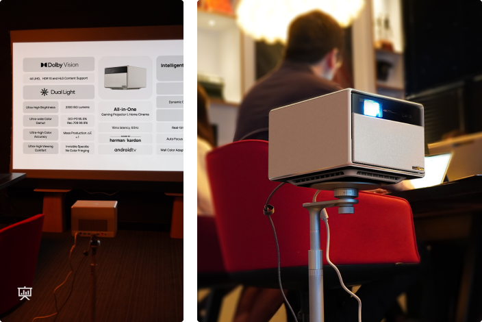 XGIMI HORIZON Ultra 4K Streaming Projector with 2300 ISO Lumens